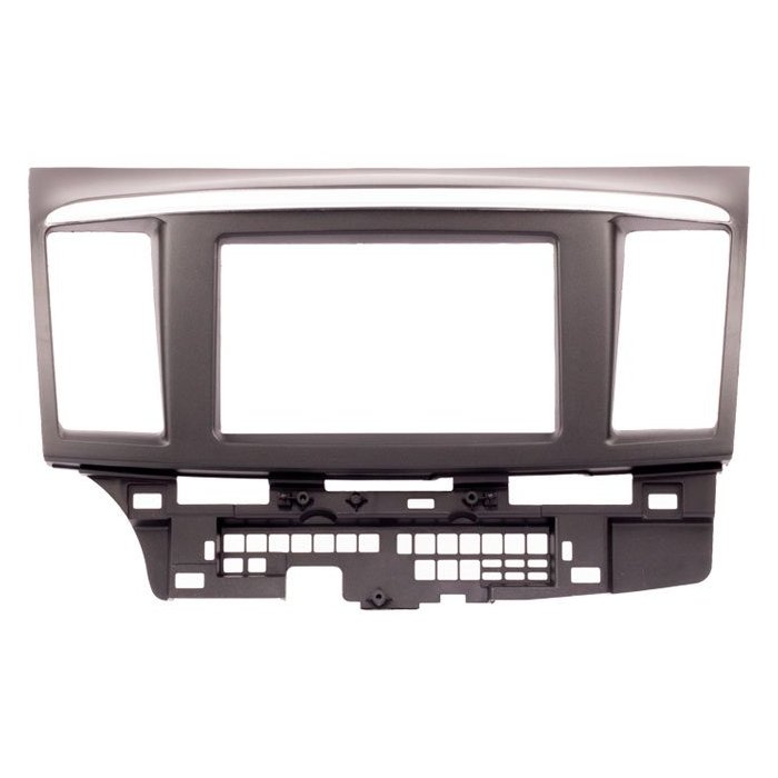 Moldura de Som 2 Din Preta/Prata Expex EPX326