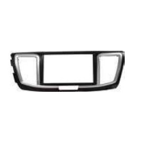 Moldura de Som 2 Din Preta/Prata Ludovico 22002HO