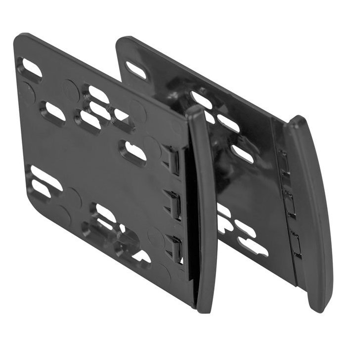 Moldura de Som Lateral 2 Din Preta Expex EPX285