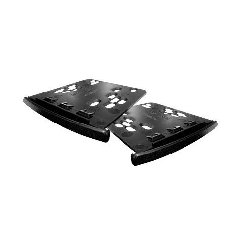 Moldura de Som Lateral 2 Din Preta Ludovico 7201