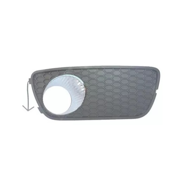 Moldura do Farol Auxiliar Cinza lado direito 2M Plastic 2005054