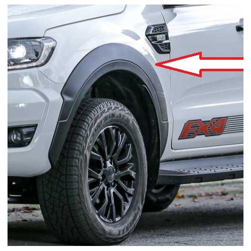 Moldura do Para-lama lado esquerdo Ford LB3Z16039A