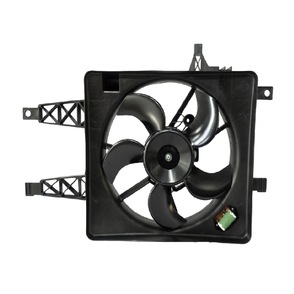 Motor da Ventoinha com Defletor e com Ar-Condicionado Sistema Behr Solocar SL579259