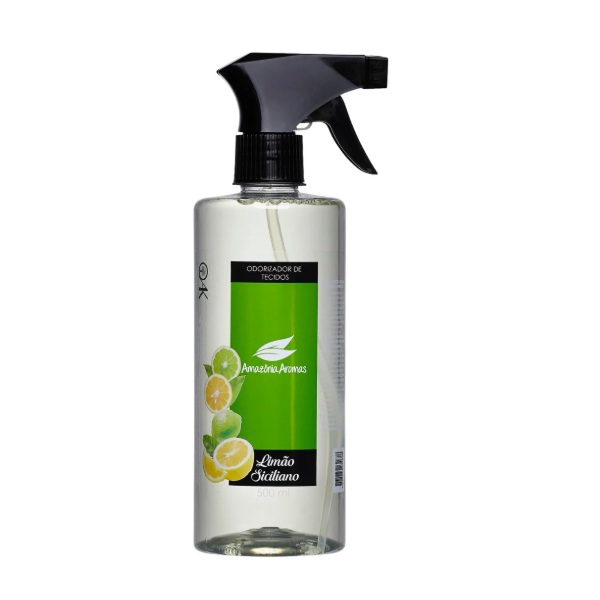 Odorizador de Tecidos Limão Siciliano 500ml Amazonia Aromas Amazonia Aromas 704