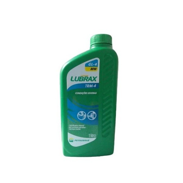 Óleo Câmbio 80W Gl4 Lubrax TRM-4 Mineral 1 Litro Lubrax 1026947