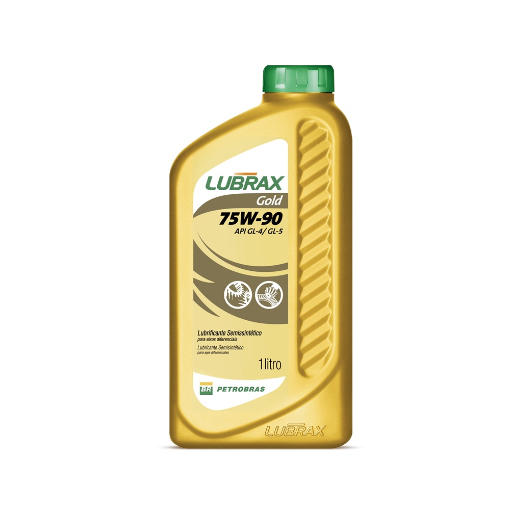 Óleo de Câmbio 75W90 Gl5 Lubrax Gold 1 Litro Lubrax 1023002