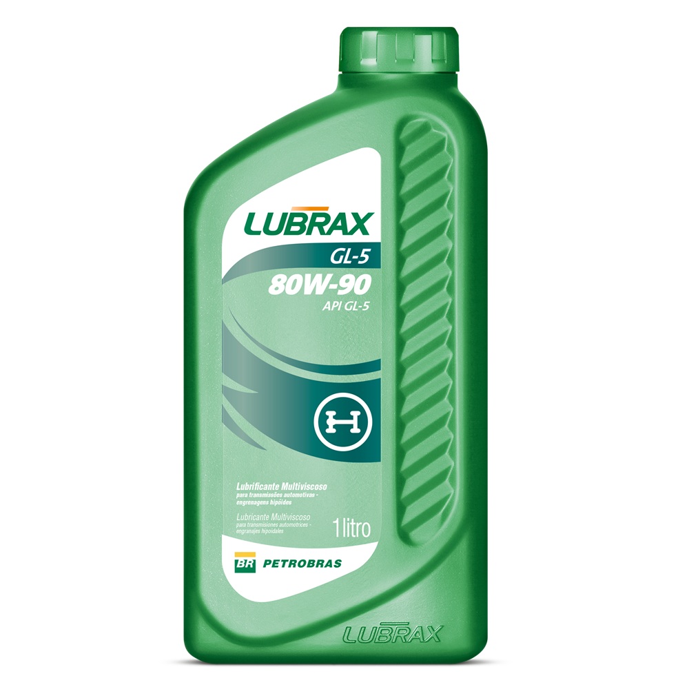 Óleo de Câmbio 80W90 Gl5 Lubrax 1 Litro Lubrax 01001951