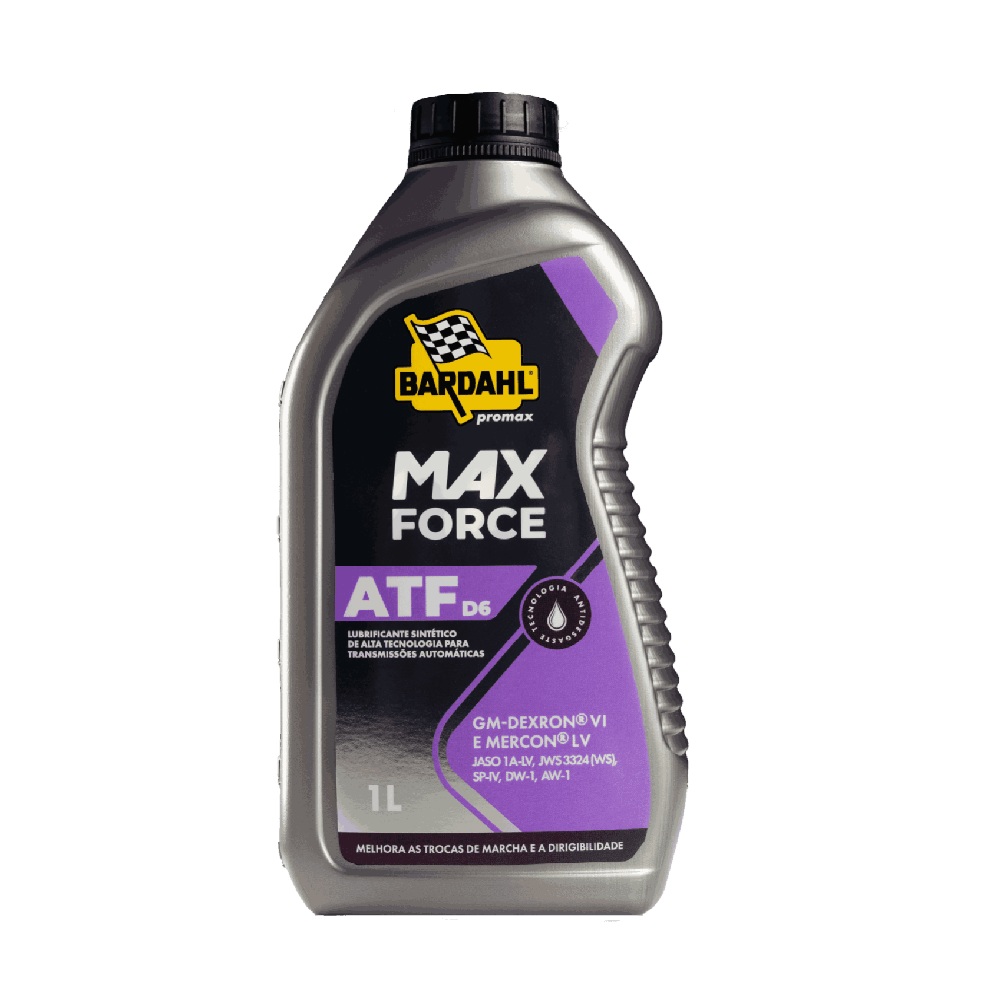 Óleo de Câmbio Maxforce Atf D6 Sintético 1 Litro Bardahl 464183