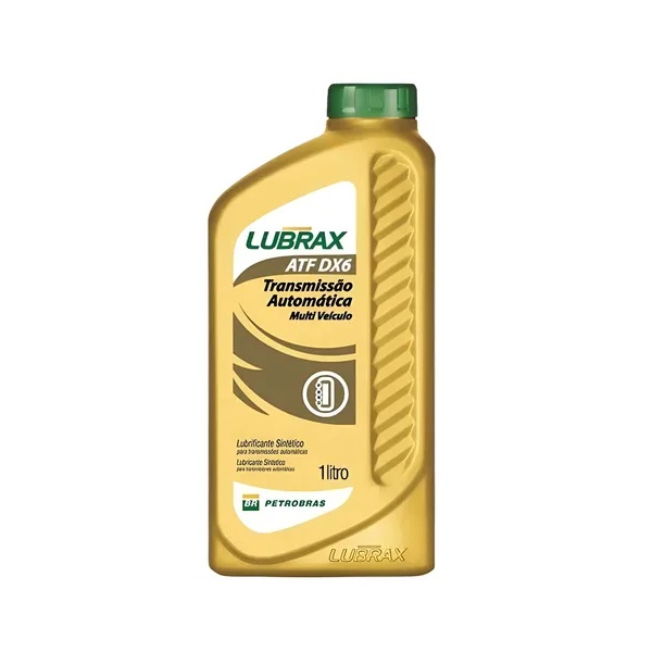 Óleo de Direção Hidráulica Atf Dx6 Lubrax 1 Litro Lubrax 1026905