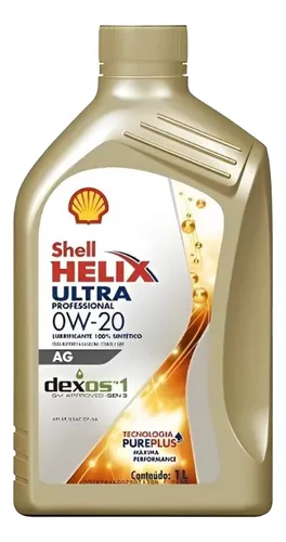 Óleo de Motor 0W20 Shell 43615905