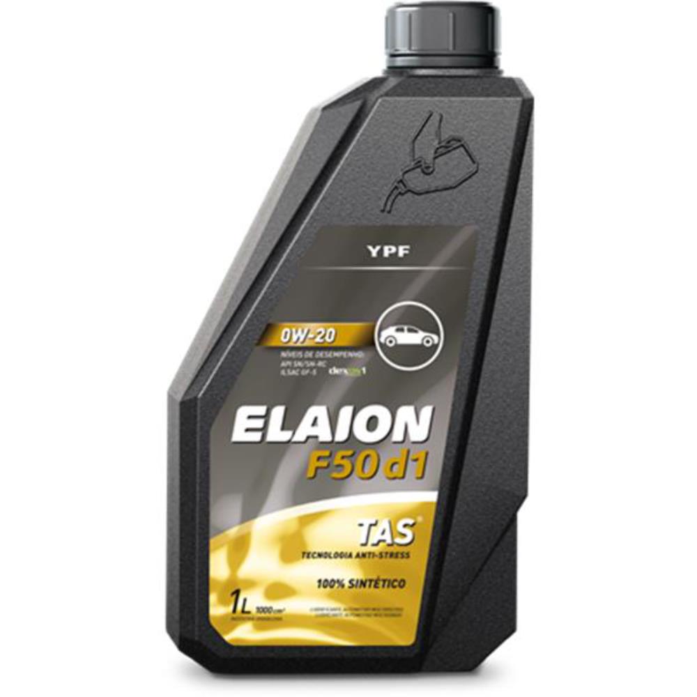 Óleo de Motor 0W20 Sn Elaion F50 D1 Sintético 1 Litro YPF 904696