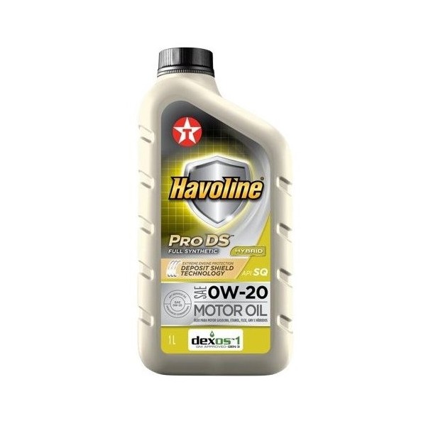 Óleo de Motor 0W20 Sq Pro Ds Full Synthetic 1 Litro Texaco 31045153