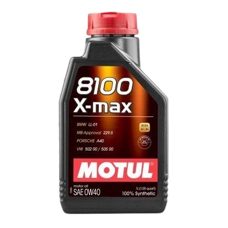 Óleo de Motor 0W40 8100 X-Man Sintetico 1 Litro Motul 104531