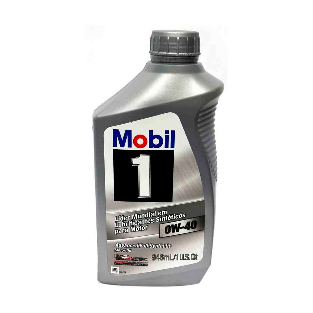 Óleo de Motor 0W40 Sm Mobil 1 Sintético 946ml Mobil 122438