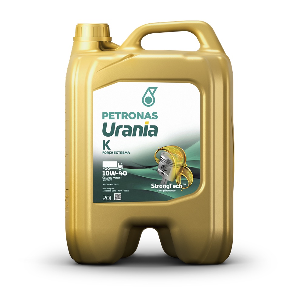 Óleo de Motor 10W40 Ci4 Urania K Sintético 20 Litros Petronas 71672R61BR