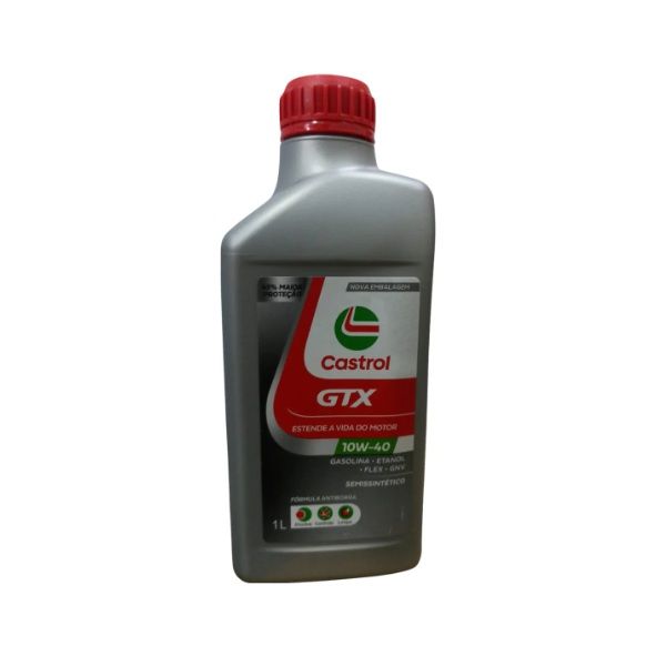 Óleo de Motor 10W40 Gtx Semi Sintético 1 Litro Castrol 3436727