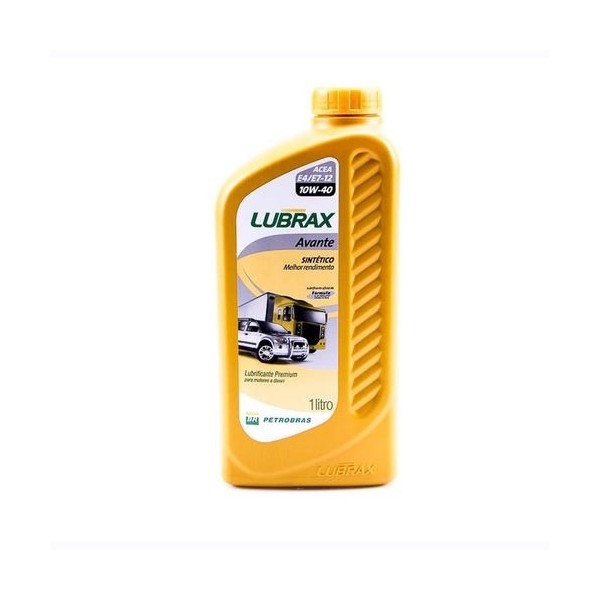 Óleo de Motor 10W40 Lubrax Avante 100% Sintético 1 Litro Lubrax 01007535