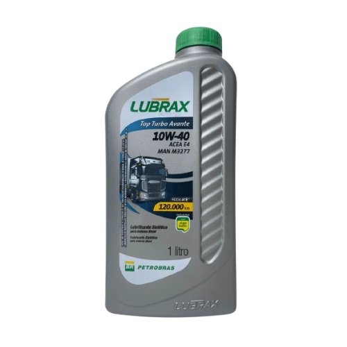 Óleo de Motor 10W40 Lubrax Top Turbo Avante 100% Sintético 1 Litro Lubrax 1025544