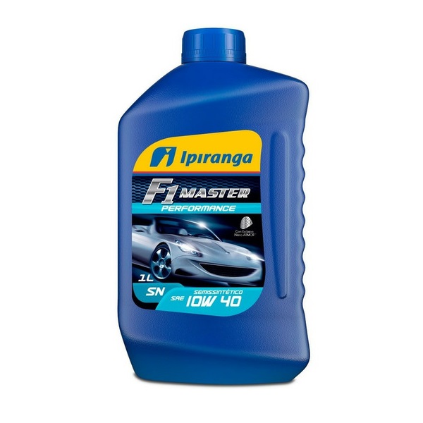 Óleo de Motor 10W40 Sn F1 Master Perf Semi-Sint 1 Litro Ipiranga 31253053