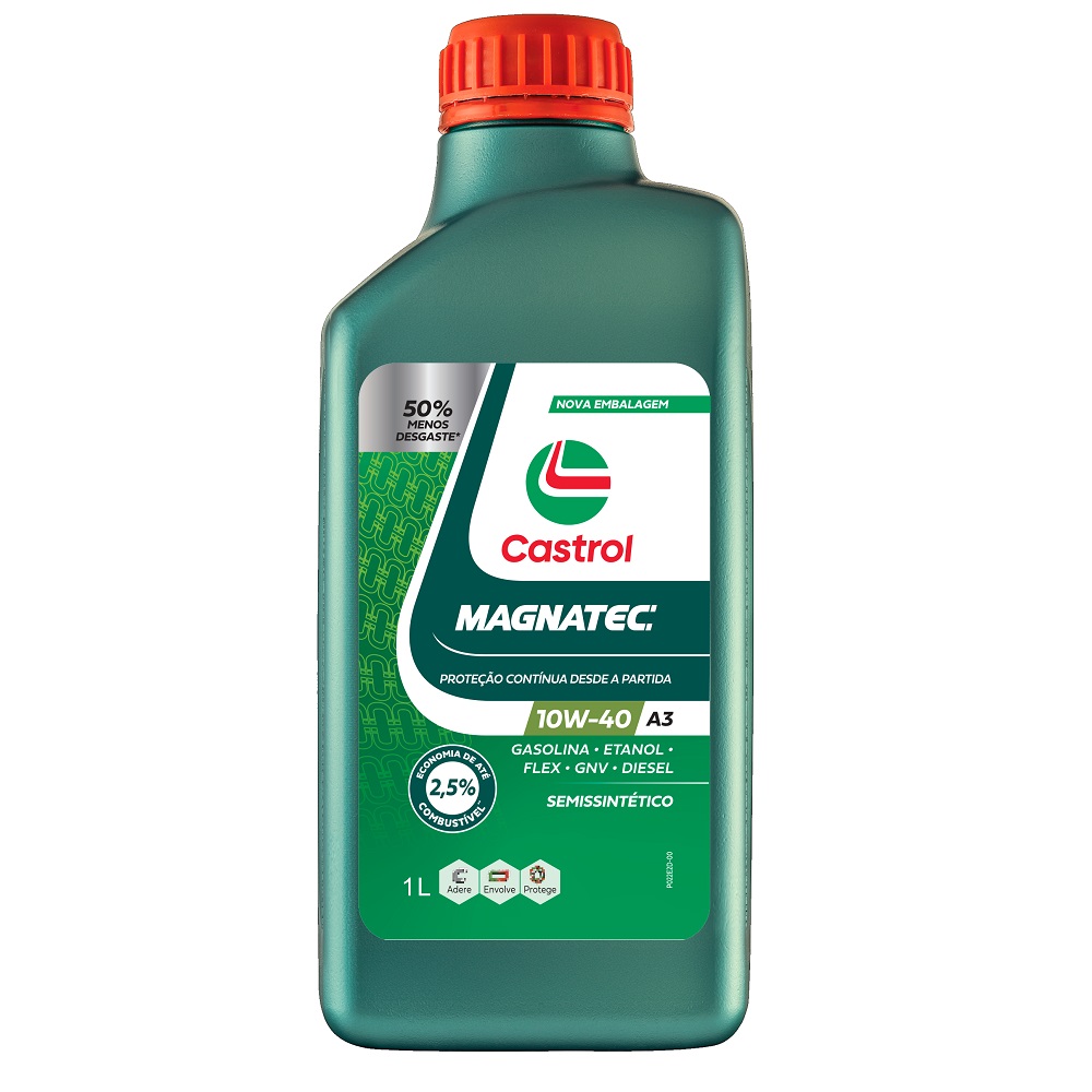 Óleo de Motor 10W40 Sp Magnatec Semi Sintético 1 Litro Castrol 3438392
