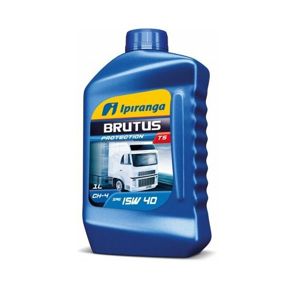 Óleo de Motor 15W40 CH4 Brutus Protection T5 1 Litro Ipiranga 31239953