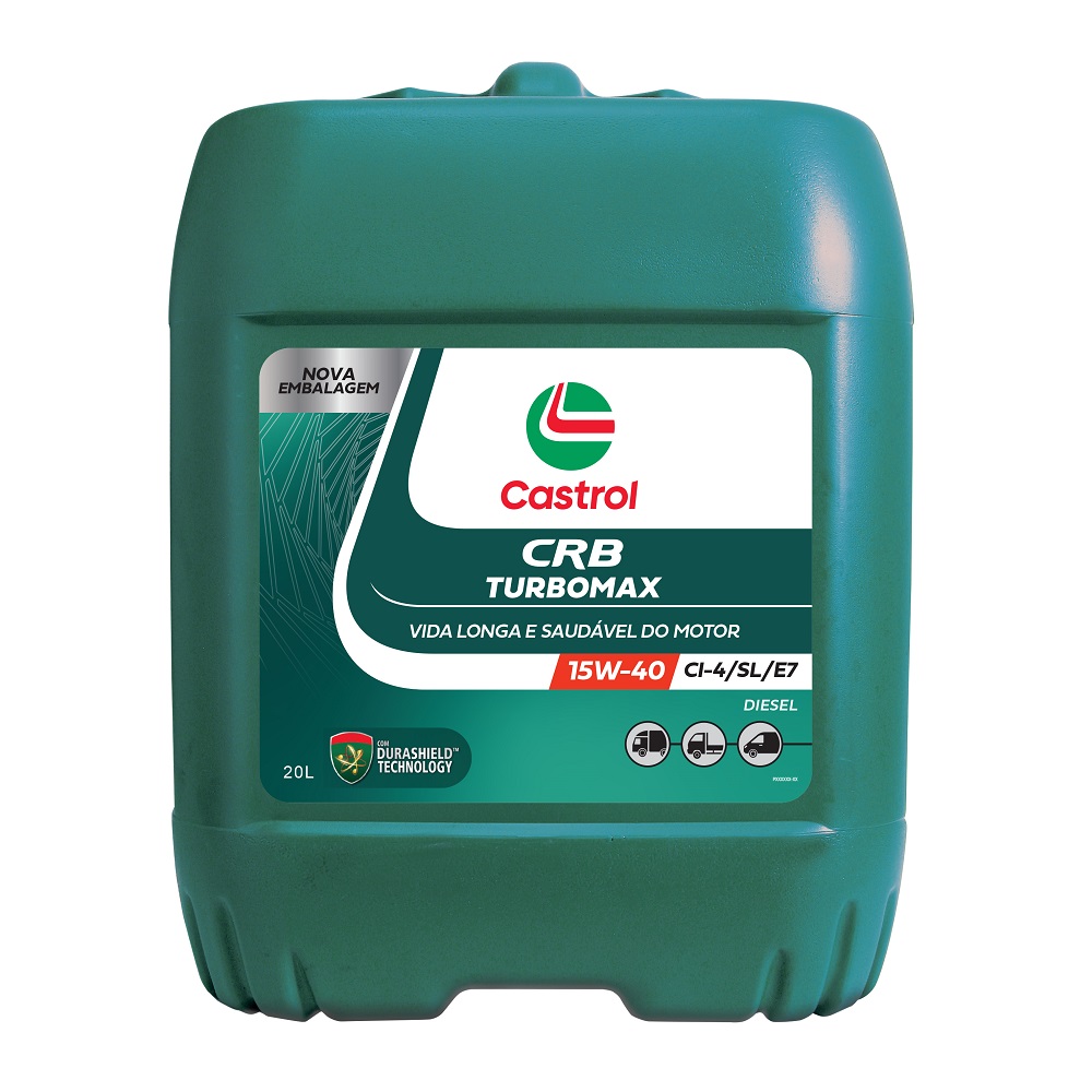 Óleo de Motor 15W40 Ci-4 Crb Turbomax Diesel 20 Litros Castrol 3425003