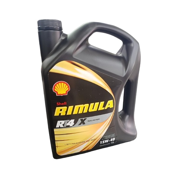 Óleo de Motor 15W40 Rimula Rt4 X Ci-4 4 Litros Shell 44414907