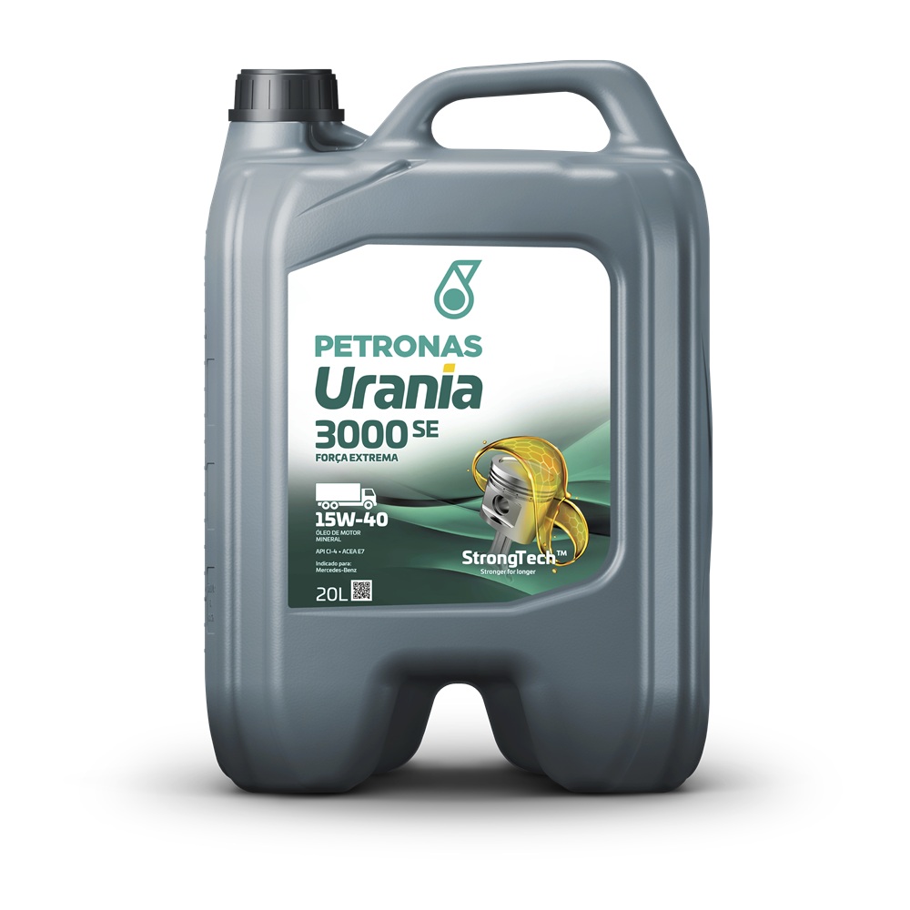 Óleo de Motor 15W40 Urania 3000 Se 4 Litros Petronas 71660K13BR