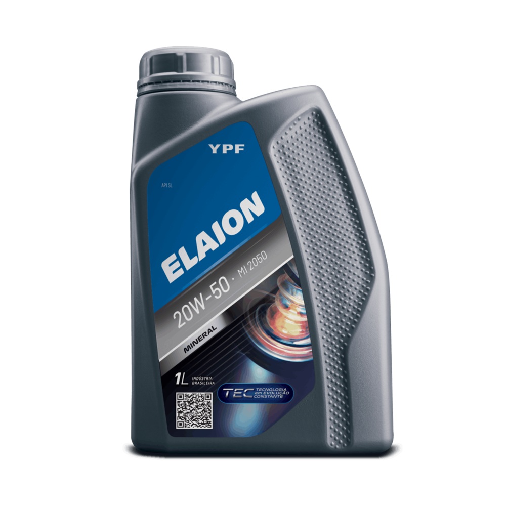 Óleo de Motor 20W50 Sl Elaion Mi2050 B Mineral 1 Litro YPF 920796