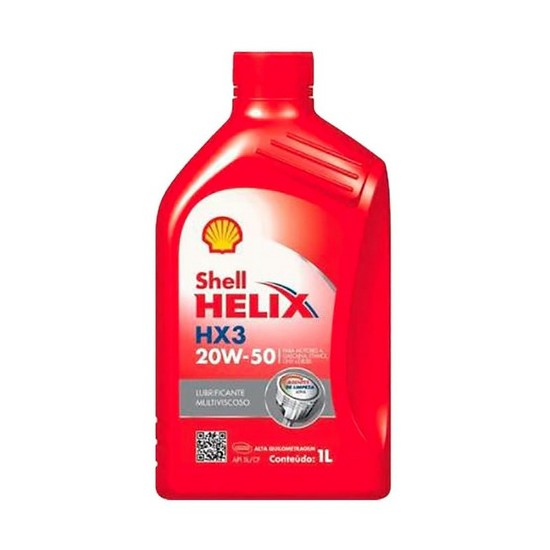 Óleo de Motor 20W50 Sl Helix Hx3 Mineral 1 Litro Shell 41064905