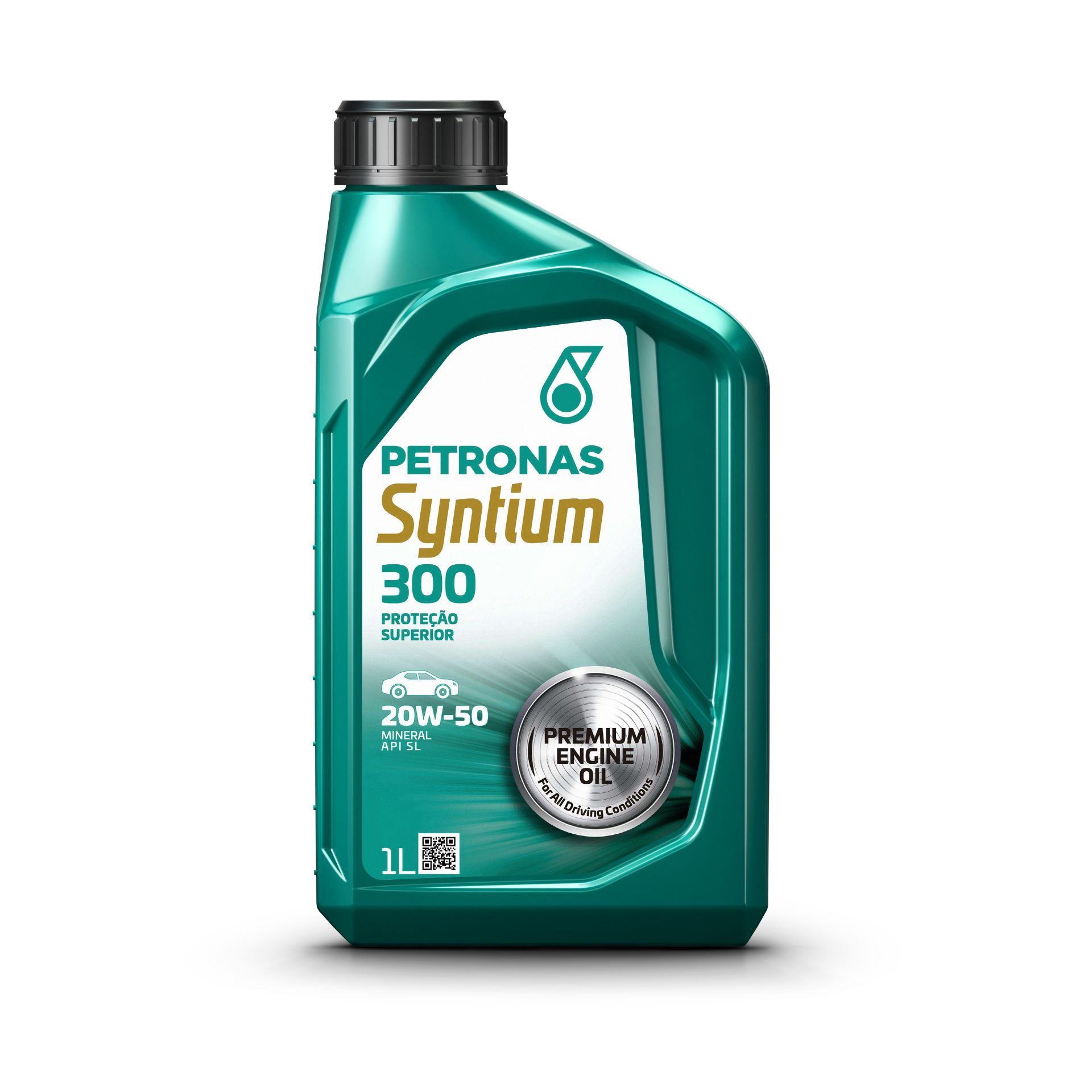 Óleo de Motor 20W50 Syntium 300 Mineral Sl 1 Litro Petronas 70306E19BR