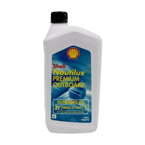 Óleo de Motor 2T Nautilus Premium Outboard Semissintético 946ml Shell 44440845