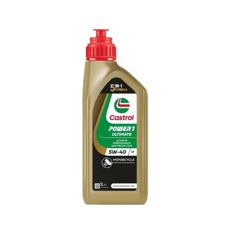 Óleo de Motor 4T 5W40 Power 1 Ultimate 1 Litro Castrol 7891281008976
