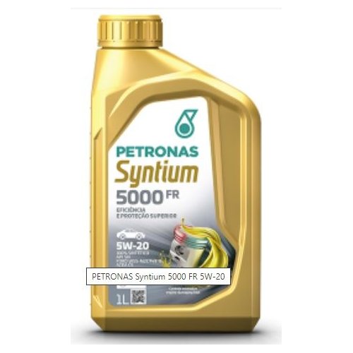 Óleo de Motor 5W20 Syntium 5000 Petronas 70265E19BR