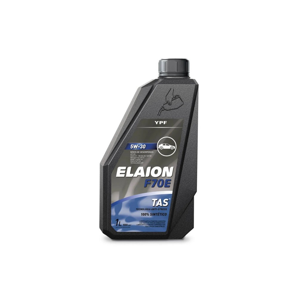 Óleo de Motor 5W30 Acea C3 F70E Sintético 1 Litro YPF 903596