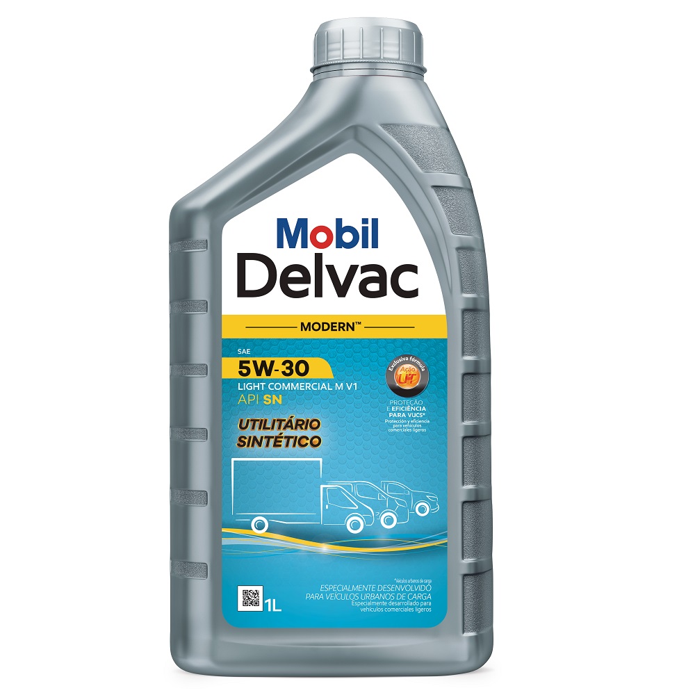 Óleo de Motor 5W30 Delvac Mx Ld Sintético 1 Litro Mobil 122584