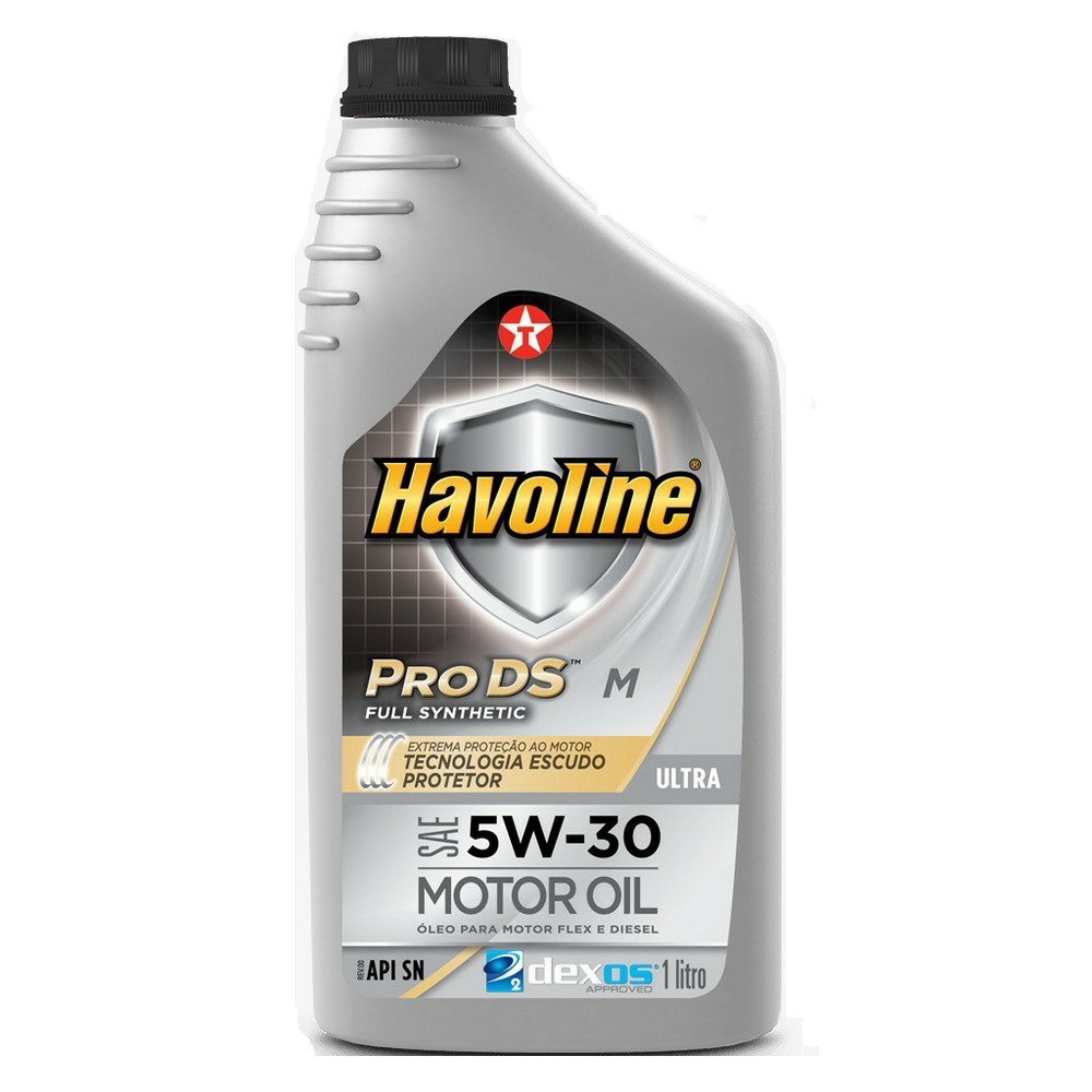 Óleo de Motor 5W30 Sn Havoline Pro Ds M Full Synt 1 Litro Texaco 31081353
