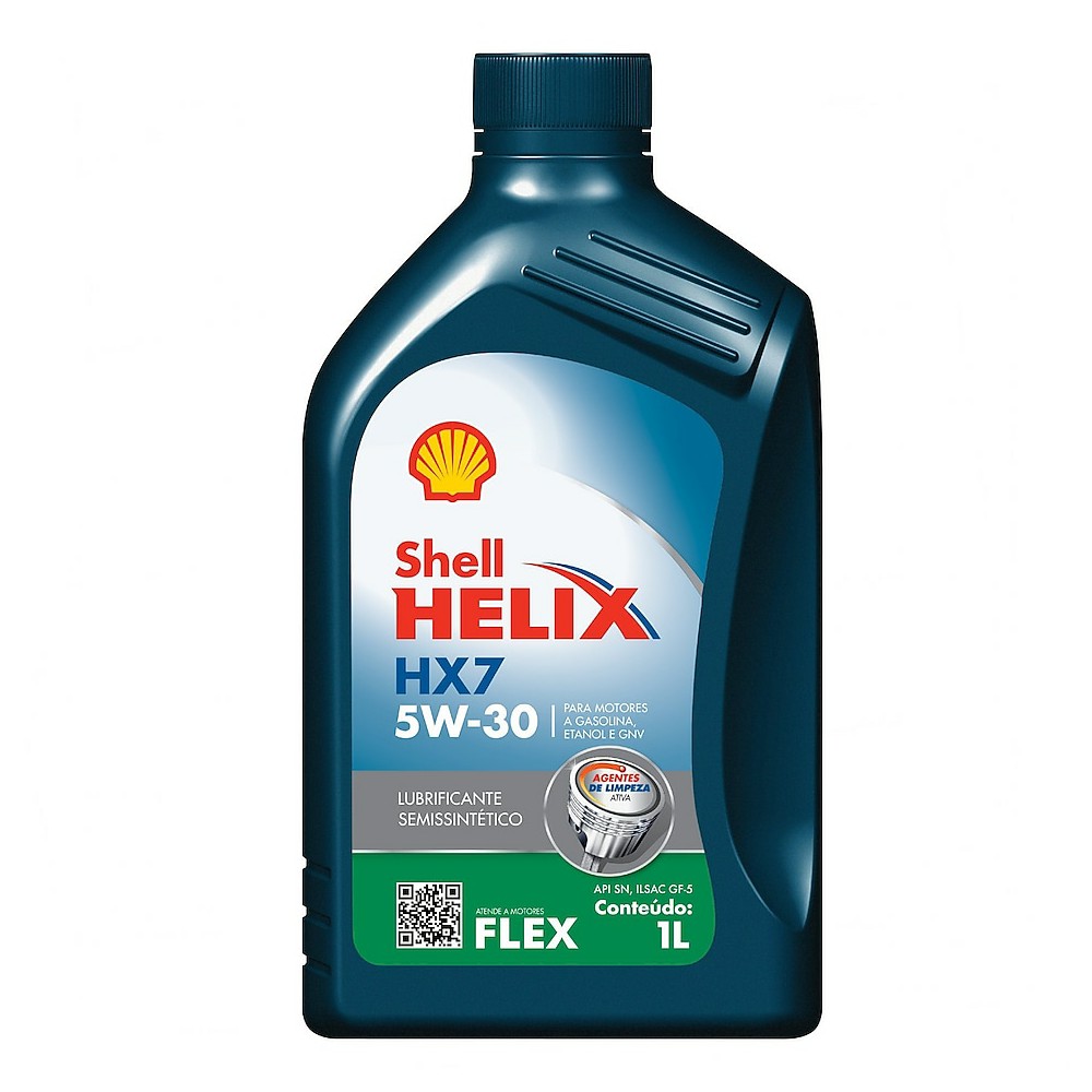 Óleo de Motor 5W30 Sn SemisSintético New Hx7 1 Litro Shell 43515905