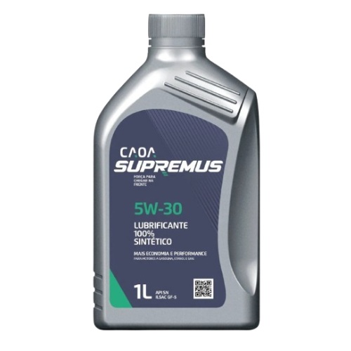 Óleo de Motor 5W30 Supremus Sintético 1 Litro Hyundai 1154
