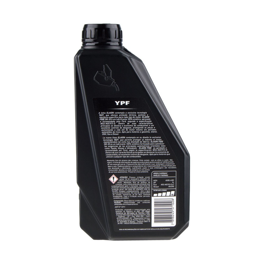 Óleo de Motor 5W30 YPF 903996, foto 2