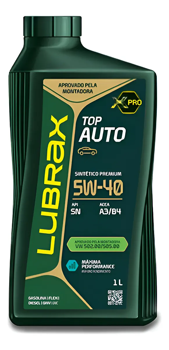 Óleo de Motor 5W40 Lubrax 1026753