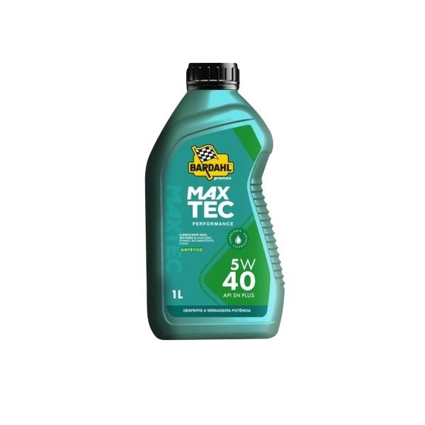 Óleo de Motor 5W40 Sn Maxtec Performance S Sintético 1 Litro Bardahl 459483
