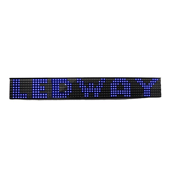 Painel de Led Letreiro Azul 12/24V Bivolt Climatizar LED2009