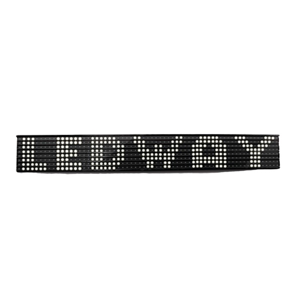Painel de Led Letreiro Branco 12/24V Bivolt Climatizar LED2007