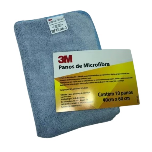 Pano Microfibra Automotivo 40X60cm 3M HB004588495