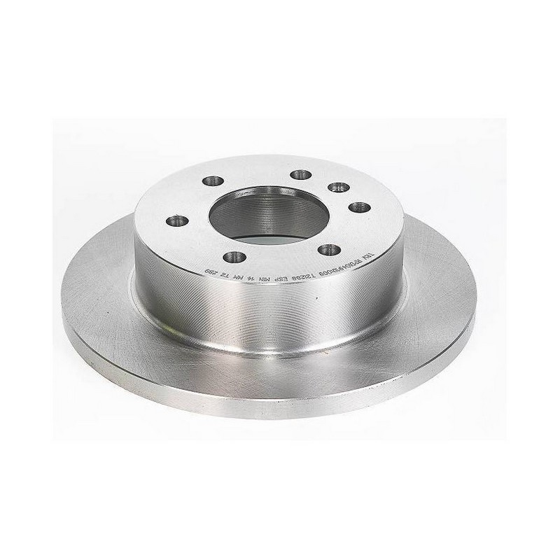 Par de Disco de Freio traseiro MDS D614B