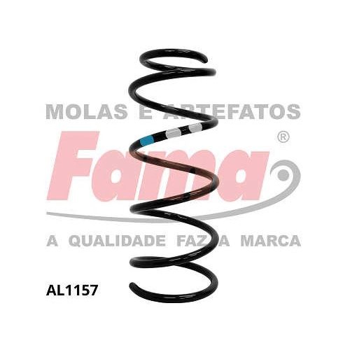 Par de Mola de Suspensão dianteira Fama AL1157