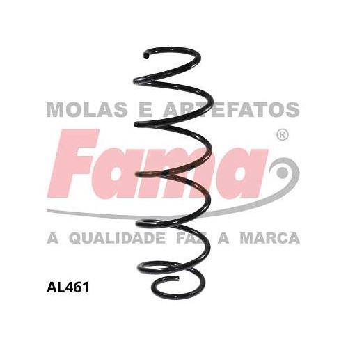 Par de Mola de Suspensão dianteira Fama AL461