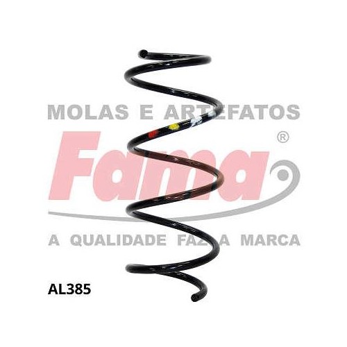 Par de Mola de Suspensão dianteira Fama AL385