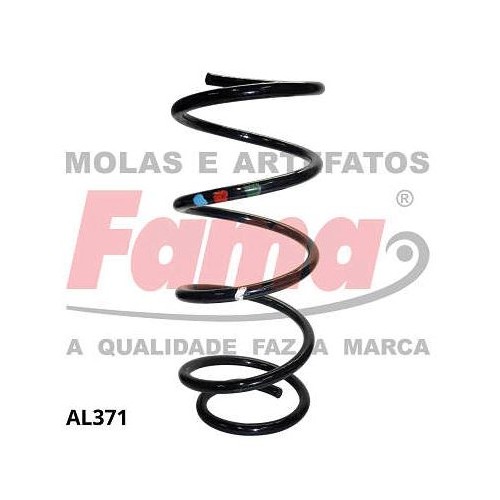 Par de Mola de Suspensão dianteira Fama AL371